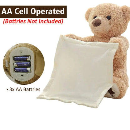 Peek A Boo Teddy Bear Toy Best Gift For Christmas With Motion & Sound For Your Kids