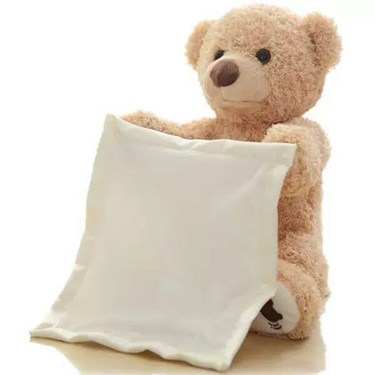 Peek A Boo Teddy Bear Toy Best Gift For Christmas With Motion & Sound For Your Kids