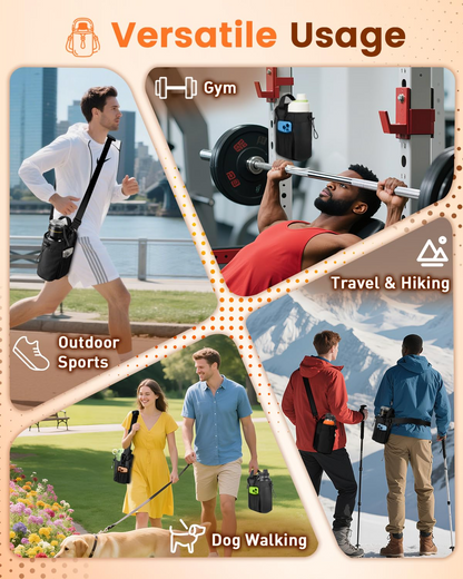 Super Strong Magnetic Water Bottle Carrier Holder